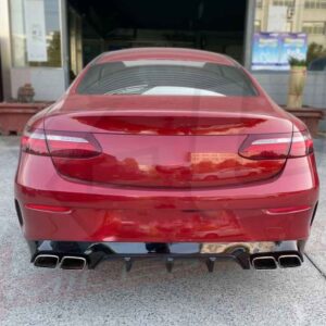 Mercedes E-Class C238 2016-2020 Coupe AMG E63 style rear diffuser