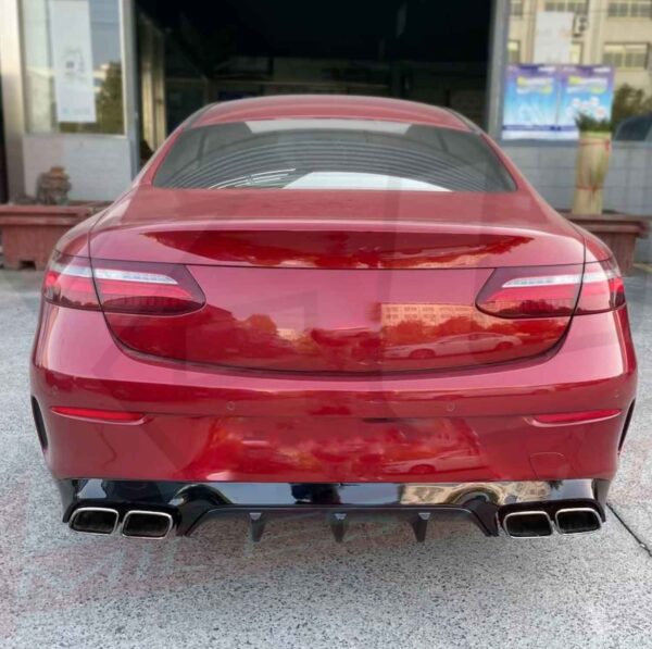 Mercedes E-Class C238 2016-2020 Coupe AMG E63 style rear diffuser