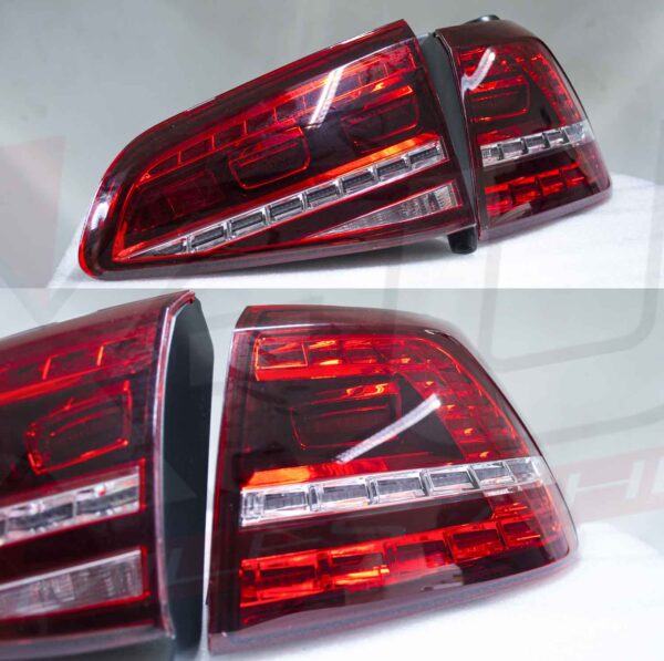 VW Golf MK7 LED DRL rear dynamic taillights LHD-RHD