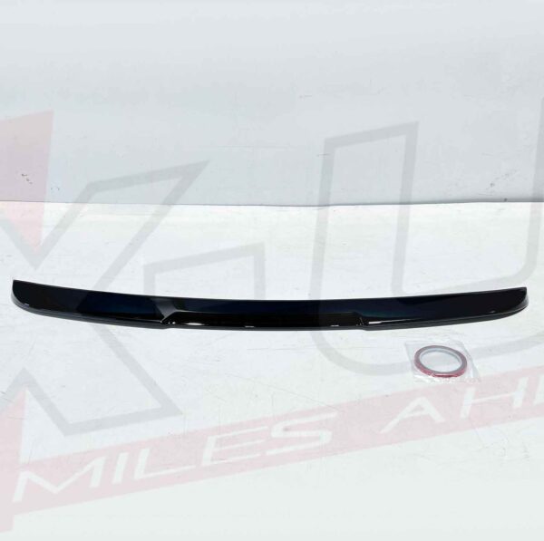 Audi A4 2016-2019 B9 rear boot trunk spoiler gloss black