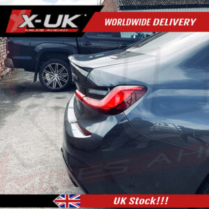 BMW 3 Series G20 M Sport 2019-2020 M Performance style gloss black boot spoiler