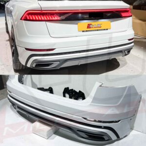 Audi Q8 4M 2019-2022 genuine used rear bumper