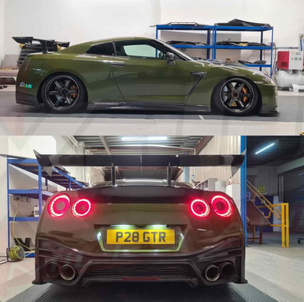 nissan GTR R35 Nismo style body kit conversion