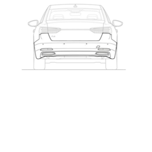 Rear bumper / diffusers
