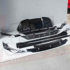 BMW X5 F15 2013-2018 black knight style gloss black aero kit conversion