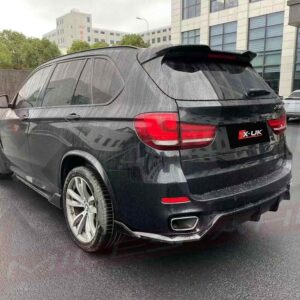 BMW X5 F15 2013-2018 black knight style gloss black aero kit conversion