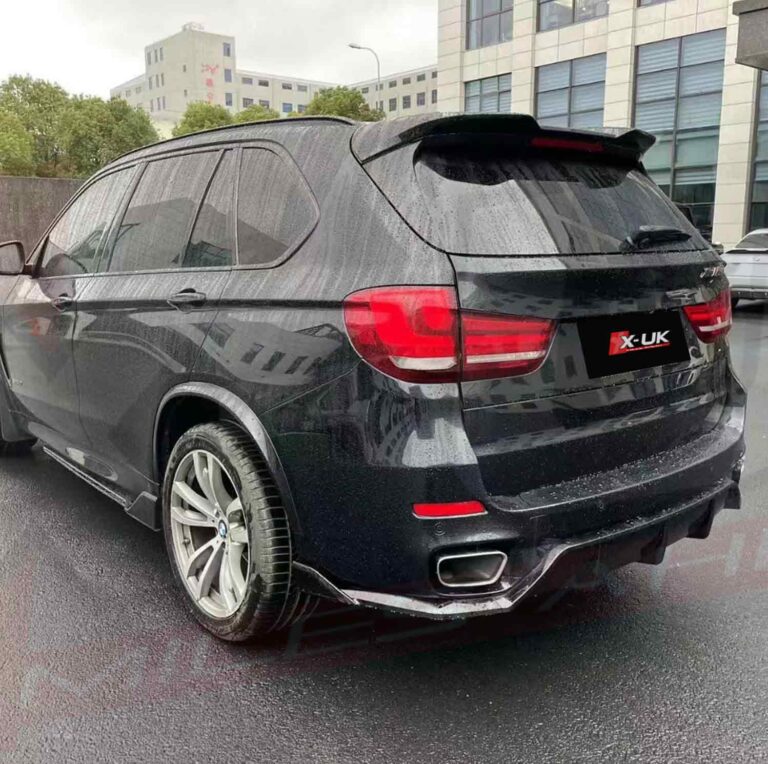 Silencieux Échappement BMW X5 F15 X6 F16 - Version M Sport, Acier Inoxydable Noir