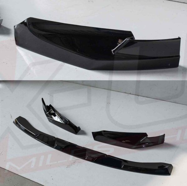 BMW G80 M3 M Performance style gloss black front splitter lip