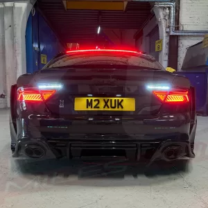 Audi A7 S7 RS7 2011-2018 Dynamic Blackline Smoked LED Tail Lights – Rear Lamp Set