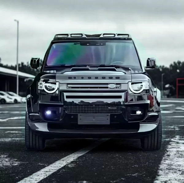 Full Gloss Black Exterior Body Kit for Land Rover Defender 2019–2025