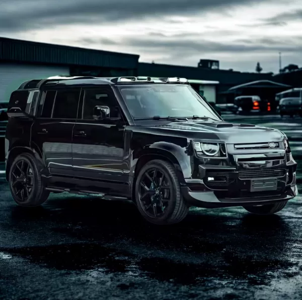 Full Gloss Black Exterior Body Kit for Land Rover Defender 2019–2025