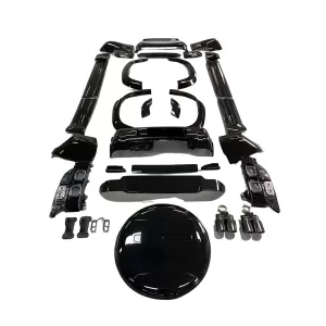 Full Gloss Black Exterior Body Kit for Land Rover Defender 2019–2025