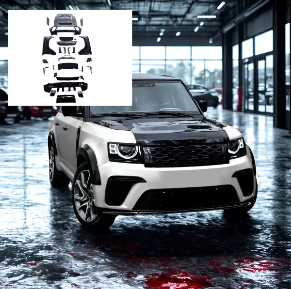 Defender L663 SVR-style Body kit
