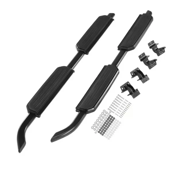 Black Side Steps for Land Rover Defender 110 & 130 2020–2023
