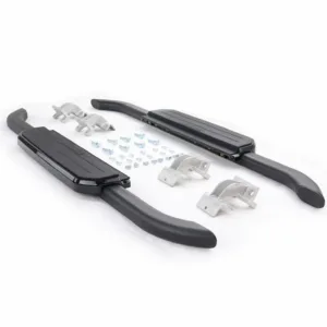 Black Side Steps for Land Rover Defender 90 2020–2025