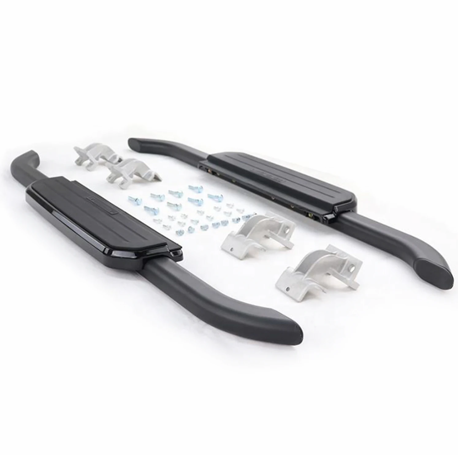 black-side-steps-for-landrover-defender-90-2020-2025-2 Black Side Steps for Land Rover Defender 90 2020–2025