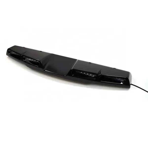 Gloss Black LED Roof Light Bar Land Rover Defender 90/110/130 2019–2025