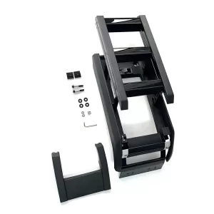 Gloss Black Side Mounted Roof Ladder Land Rover Defender 90/110 2019–2025