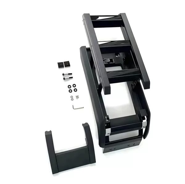 Gloss Black Side Mounted Roof Ladder Land Rover Defender 90/110 2019–2025