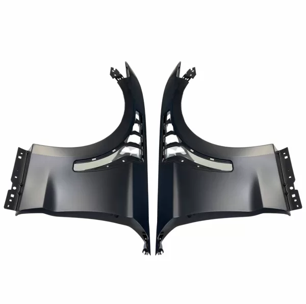 Ford Mustang GT500 KR style front Aluminum fenders plastic vents for 2015-2017 GT