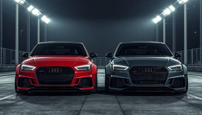 Audi A3 vs Audi RS3 Widebody Kit Comparison